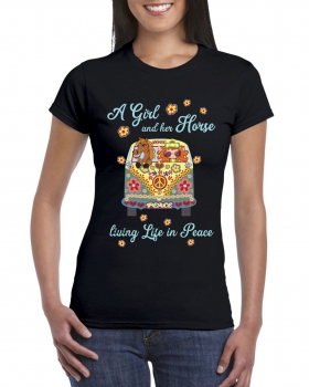 T-Shirt -Living in Peace-