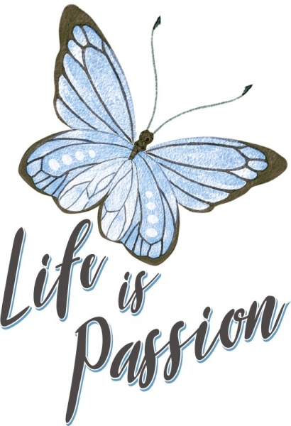 T-Shirt -Life is passion-